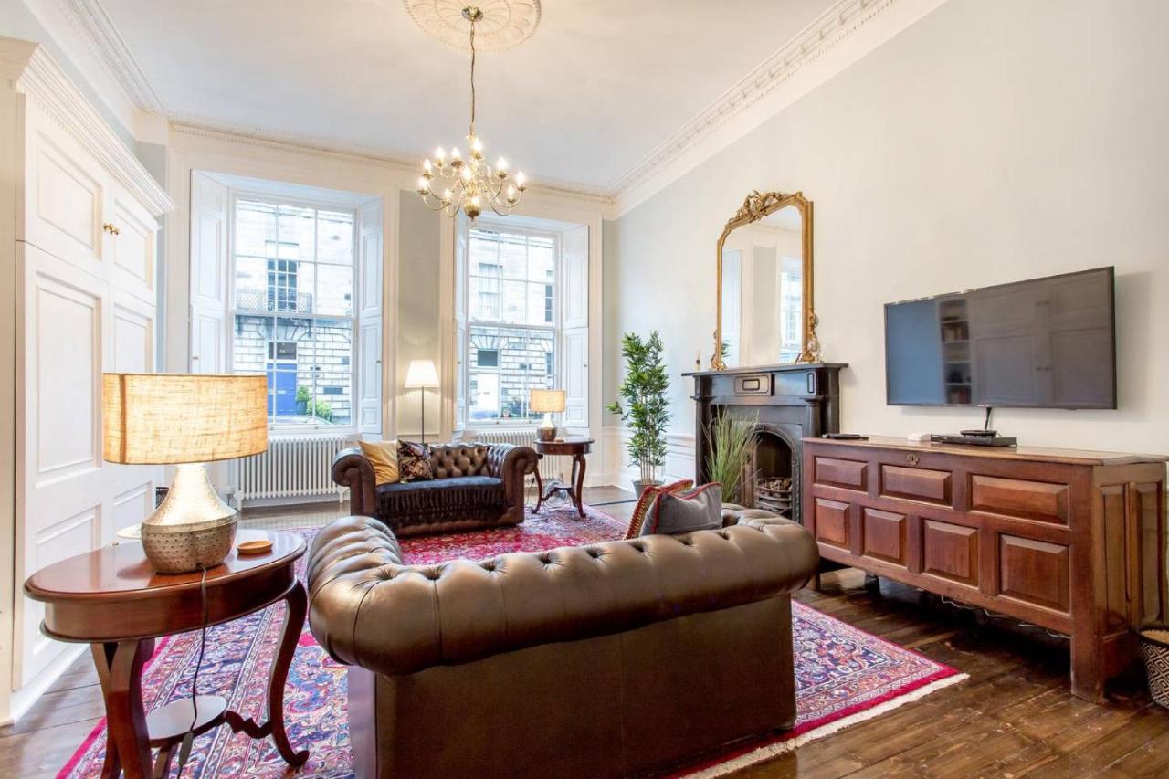 Joivy Converted Flat In Historic Building In New Town EDI Eksteriør billede