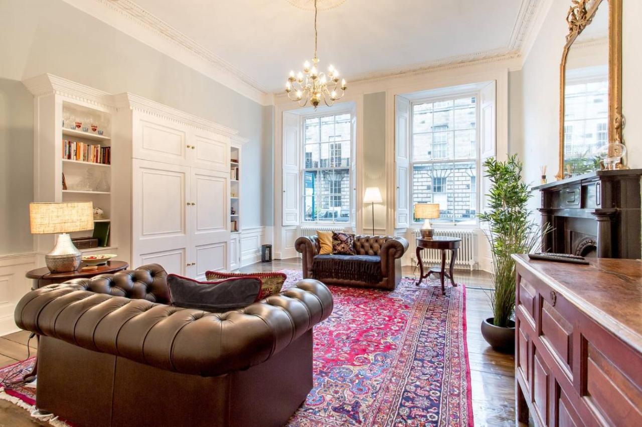Joivy Converted Flat In Historic Building In New Town EDI Eksteriør billede