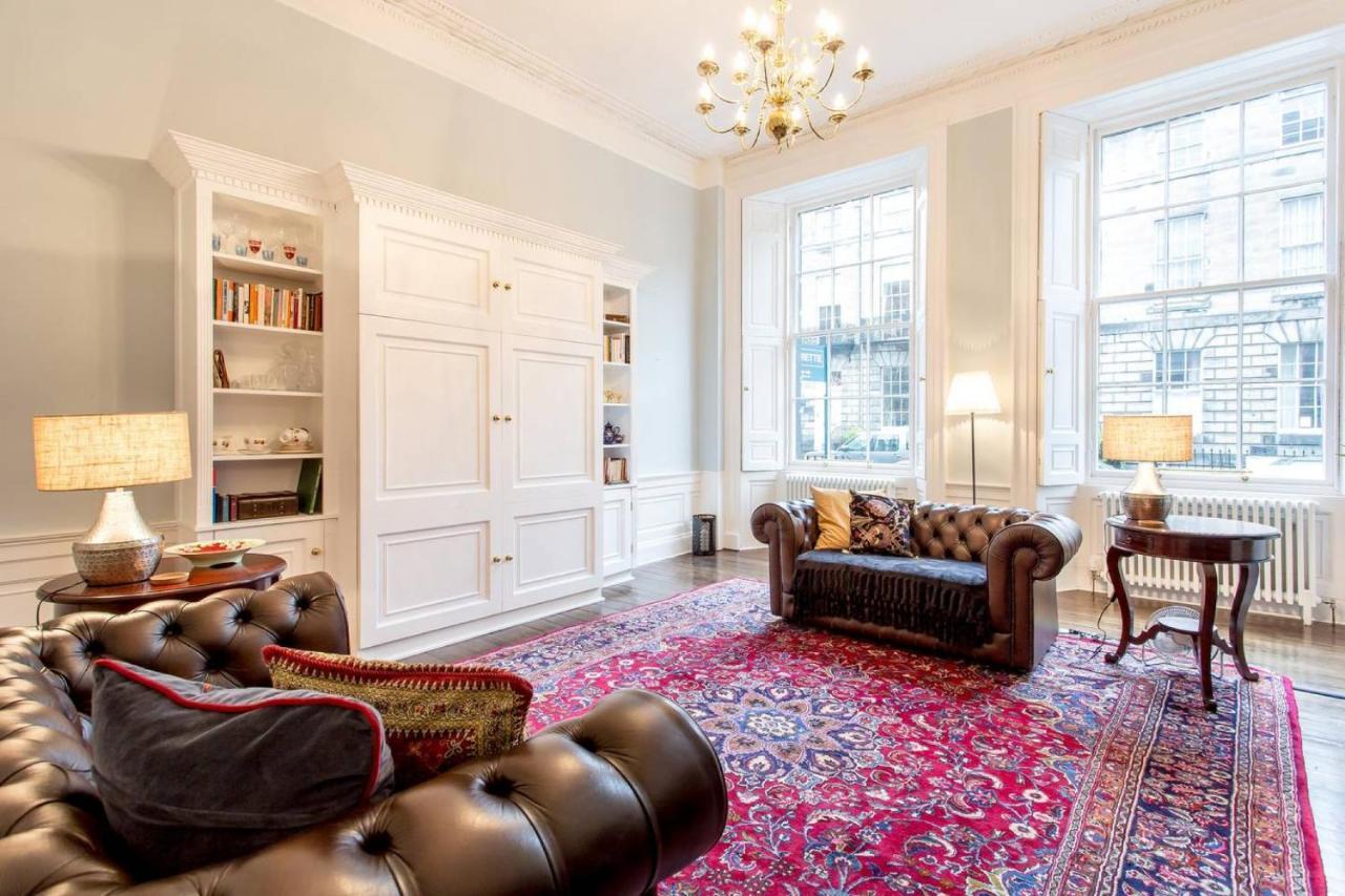 Joivy Converted Flat In Historic Building In New Town EDI Eksteriør billede